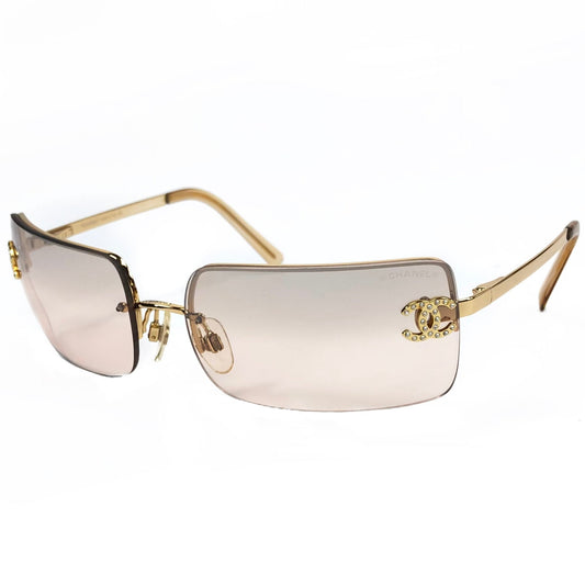 CHANEL RIMLESS SUNGLASSES