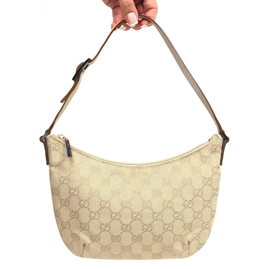 GUCCI MONOGRAM SHOULDER BAG