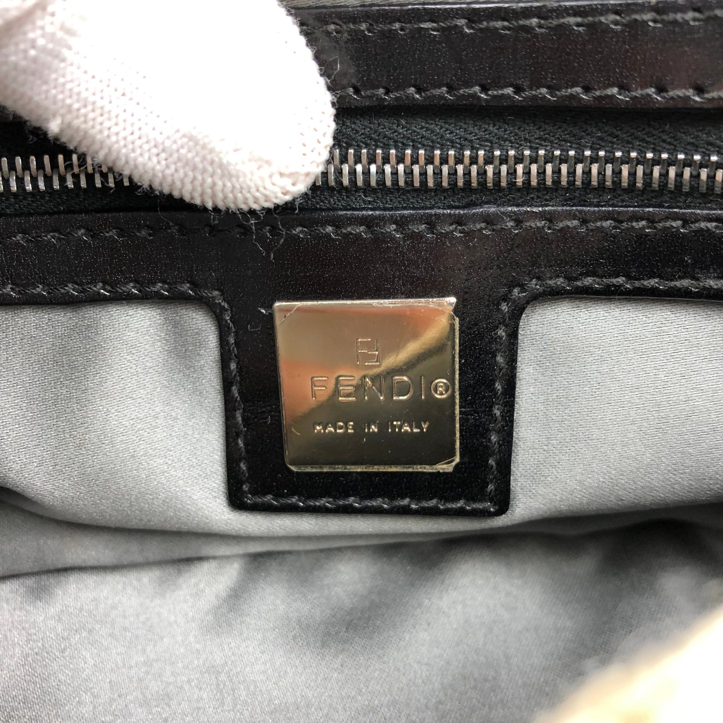 FENDI CROCHET BAGUETTE BAG