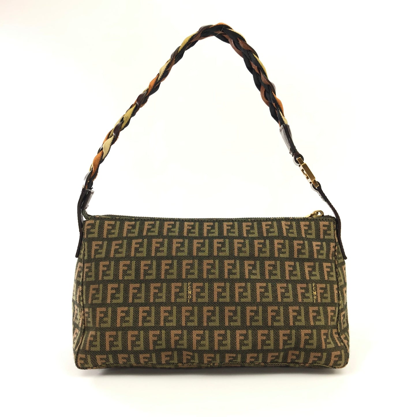 FENDI ZUCCA SHOULDER BAG