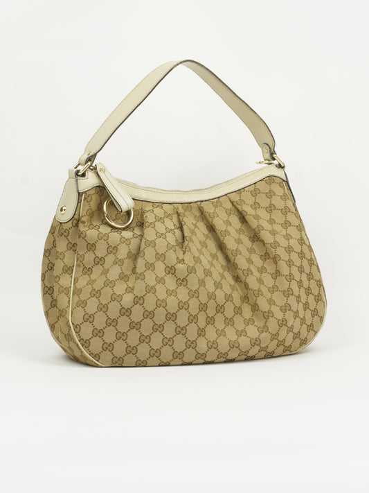 GUCCI MONOGRAM HOBO BAG
