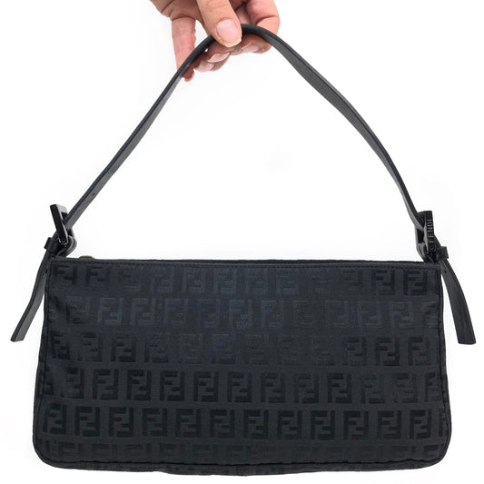 FENDI ZUCCA SHOULDER BAG