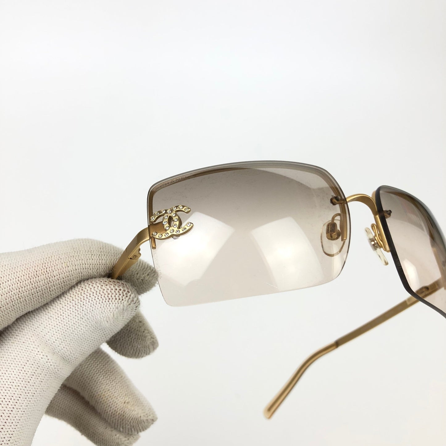 CHANEL RIMLESS SUNGLASSES