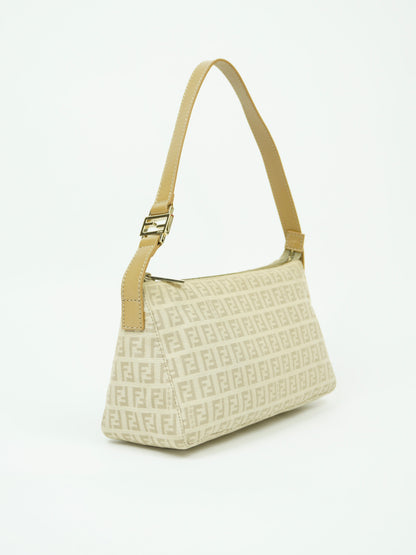 FENDI ZUCCA SHOULDER BAG
