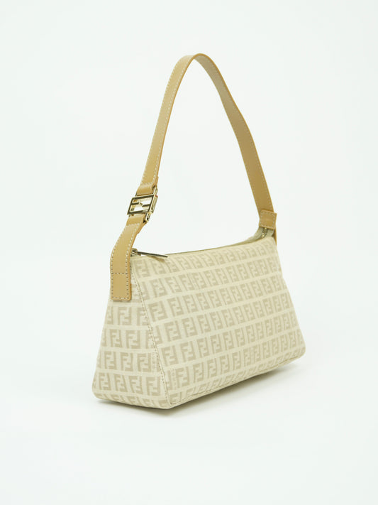 FENDI ZUCCA SHOULDER BAG
