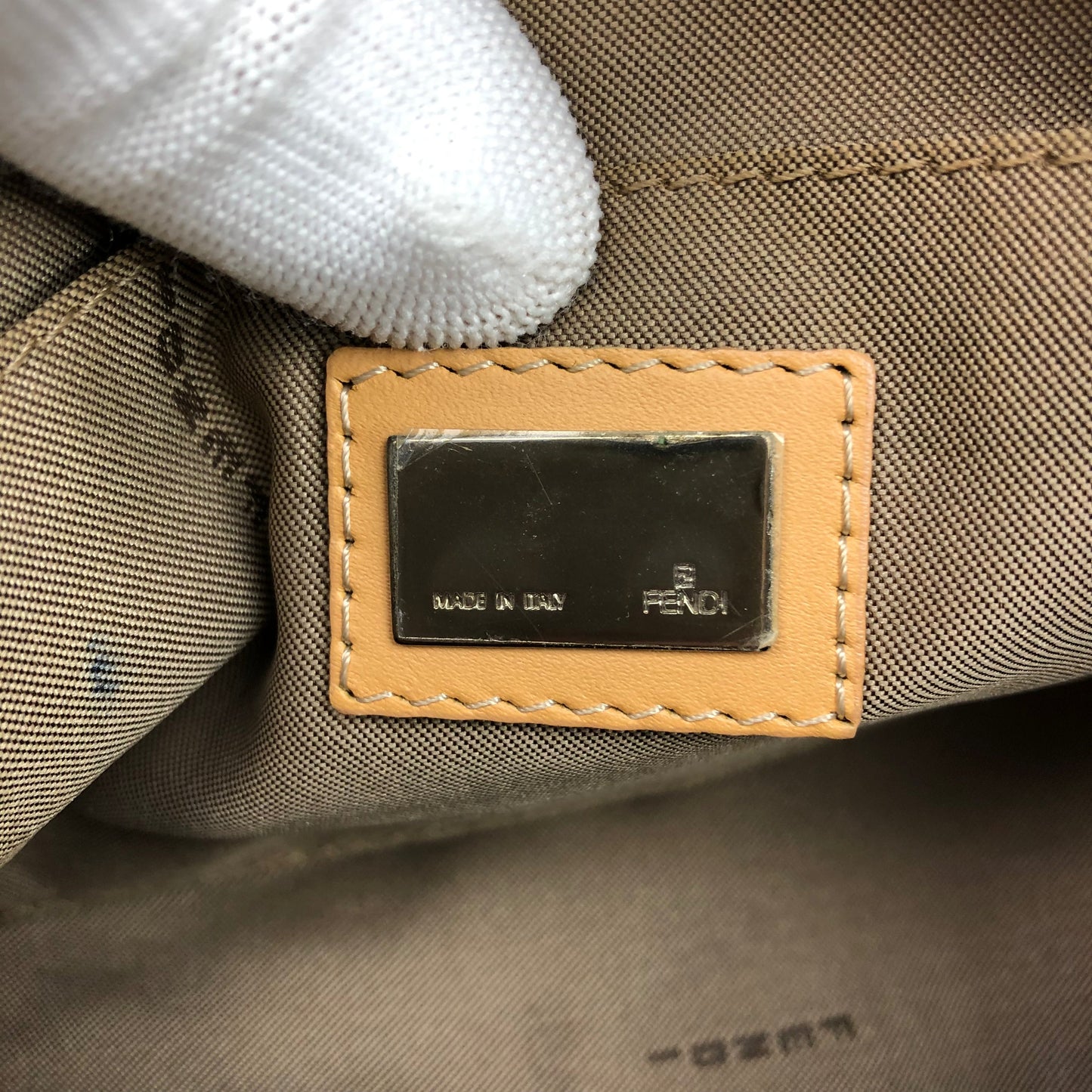 FENDI ZUCCA SHOULDER BAG