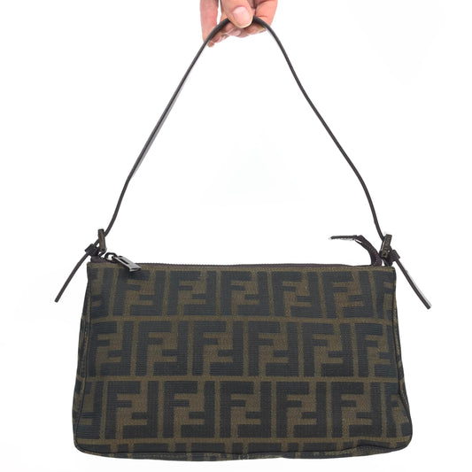 FENDI ZUCCA SHOULDER BAG