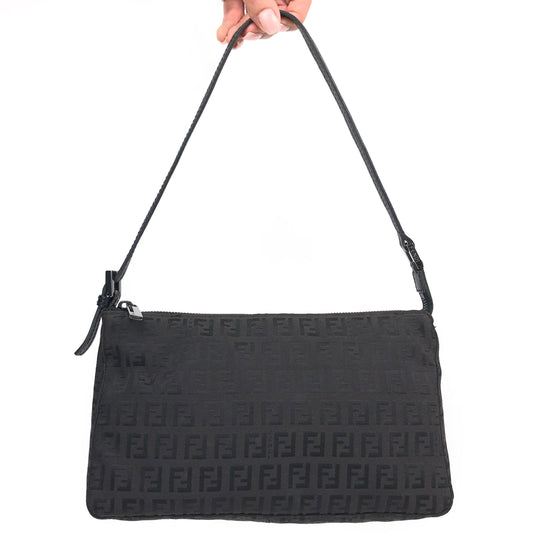 FENDI ZUCCA SHOULDER BAG