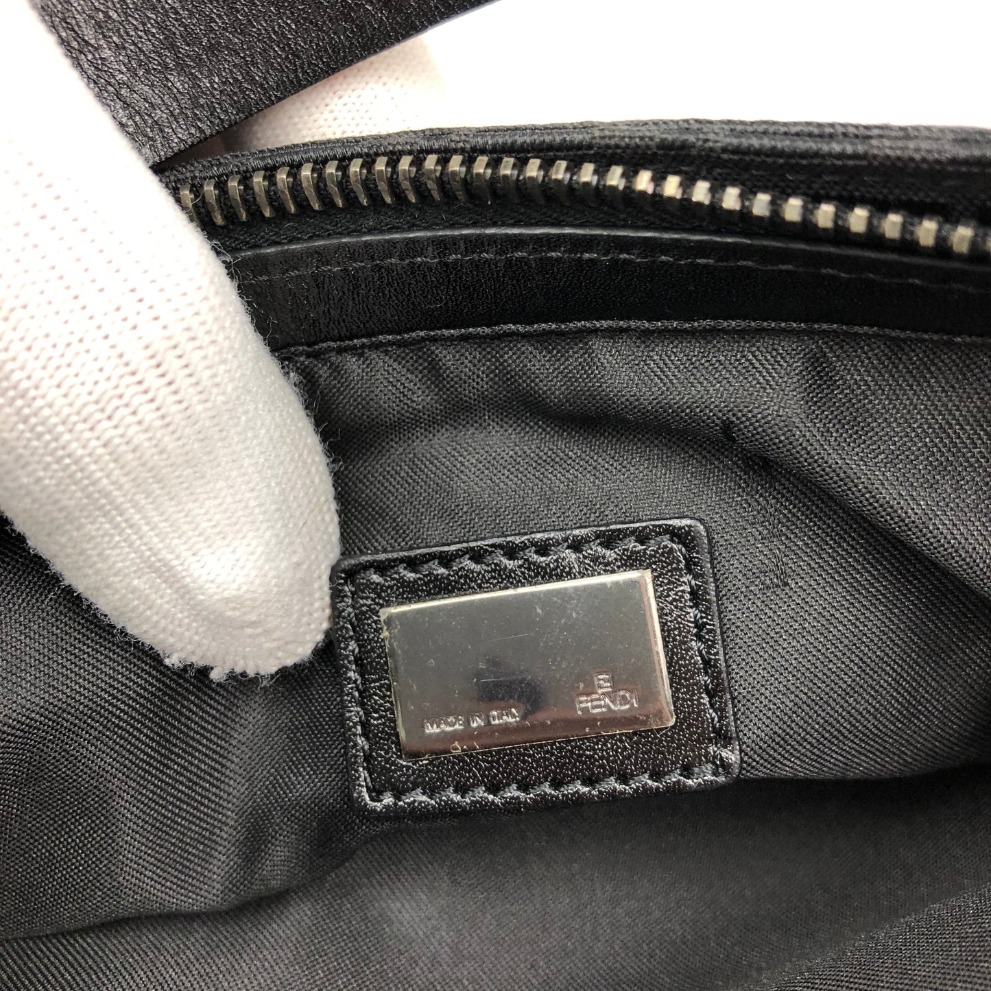 FENDI ZUCCA SHOULDER BAG