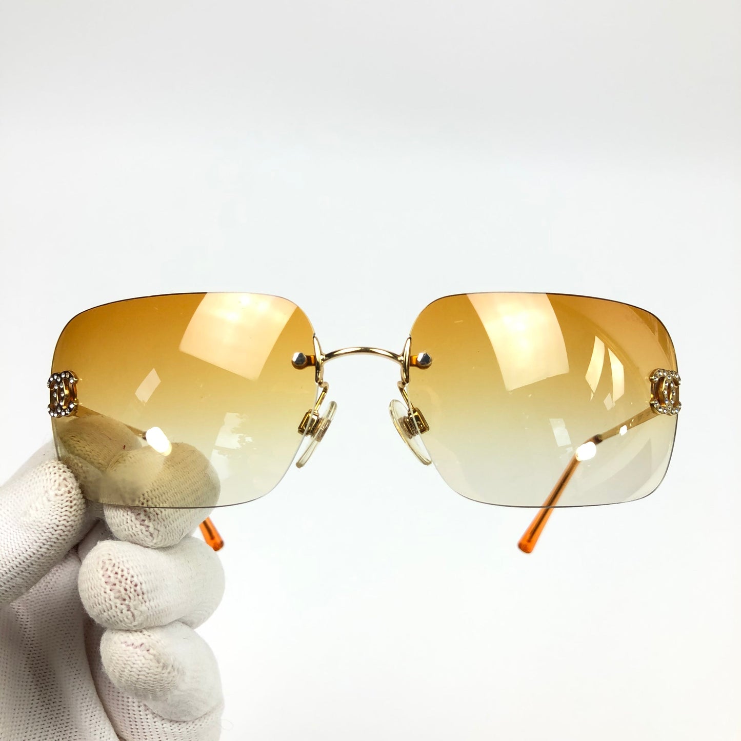 CHANEL RIMLESS SUNGLASSES