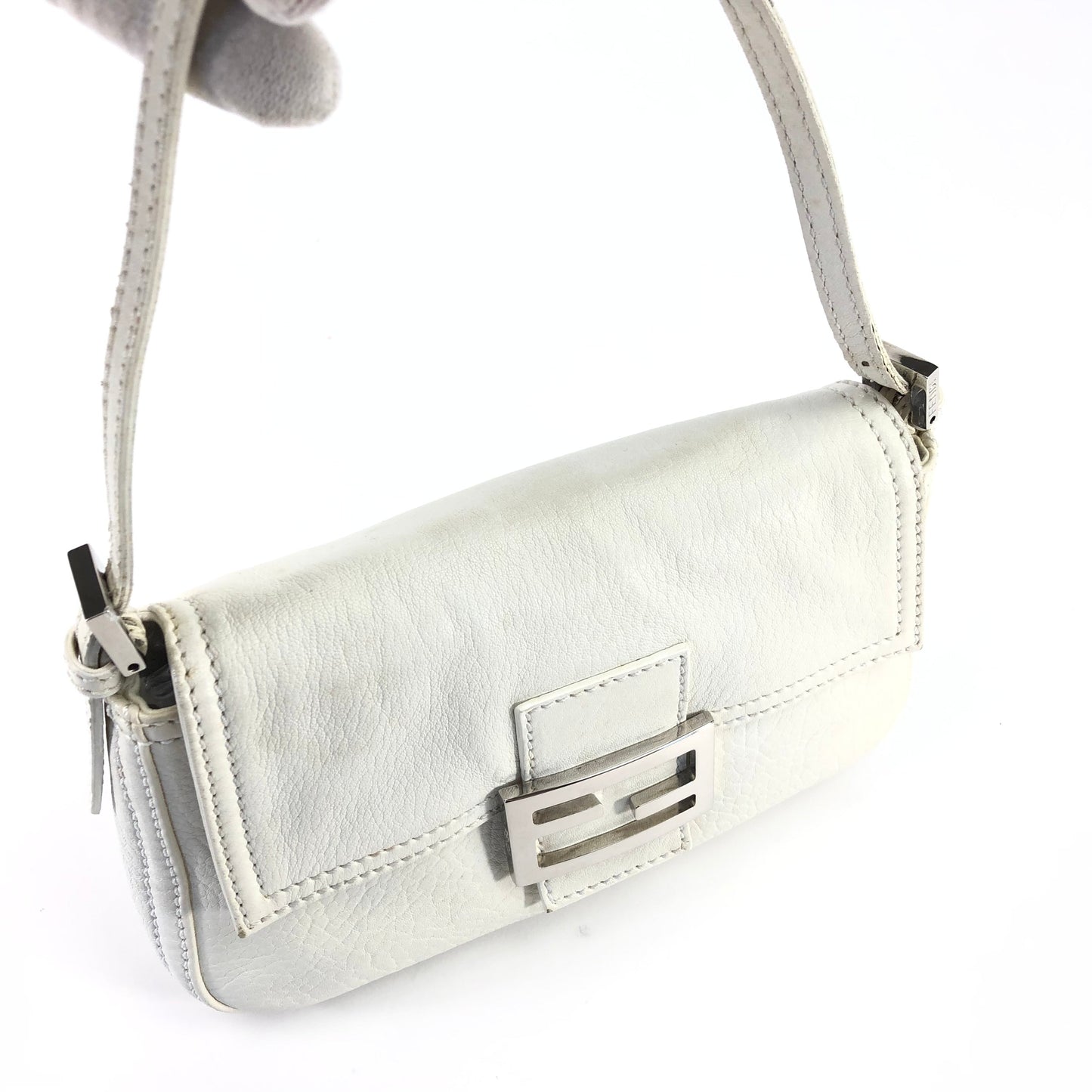 FENDI LEATHER BAGUETTE BAG