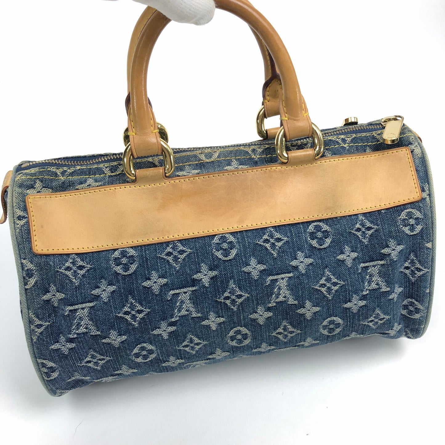 LOUIS VUITTON NEO SPEEDY DENIM BAG