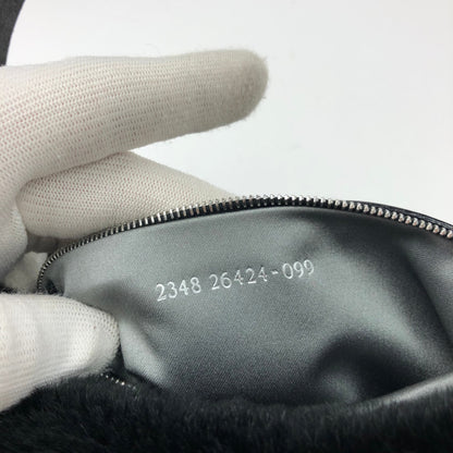 FENDI MINK FUR BAGUETTE BAG
