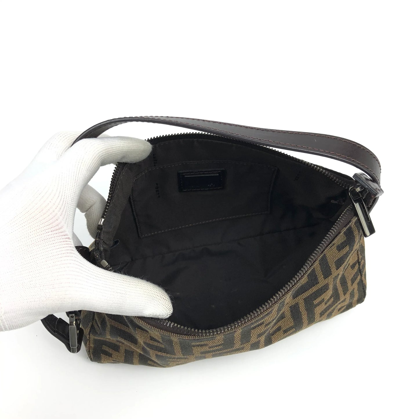 FENDI ZUCCA SHOULDER BAG