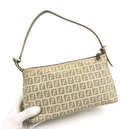 FENDI ZUCCA SHOULDER BAG