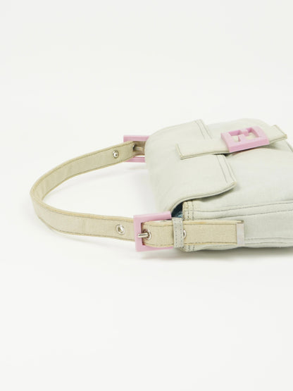 FENDI BAGUETTE WITH PINK HARDWARE