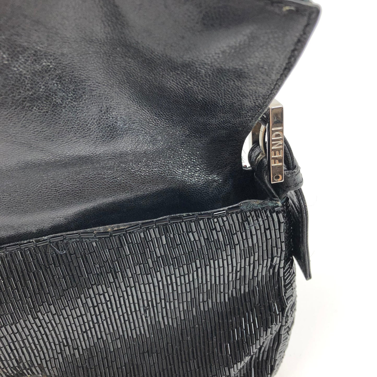 FENDI BEADED BAGUETTE BAG