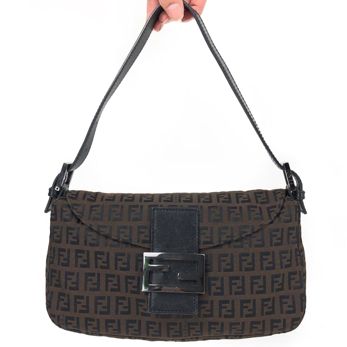 FENDI ZUCCA BAGUETTE BAG