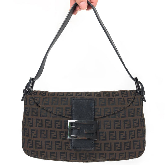 FENDI ZUCCA BAGUETTE BAG