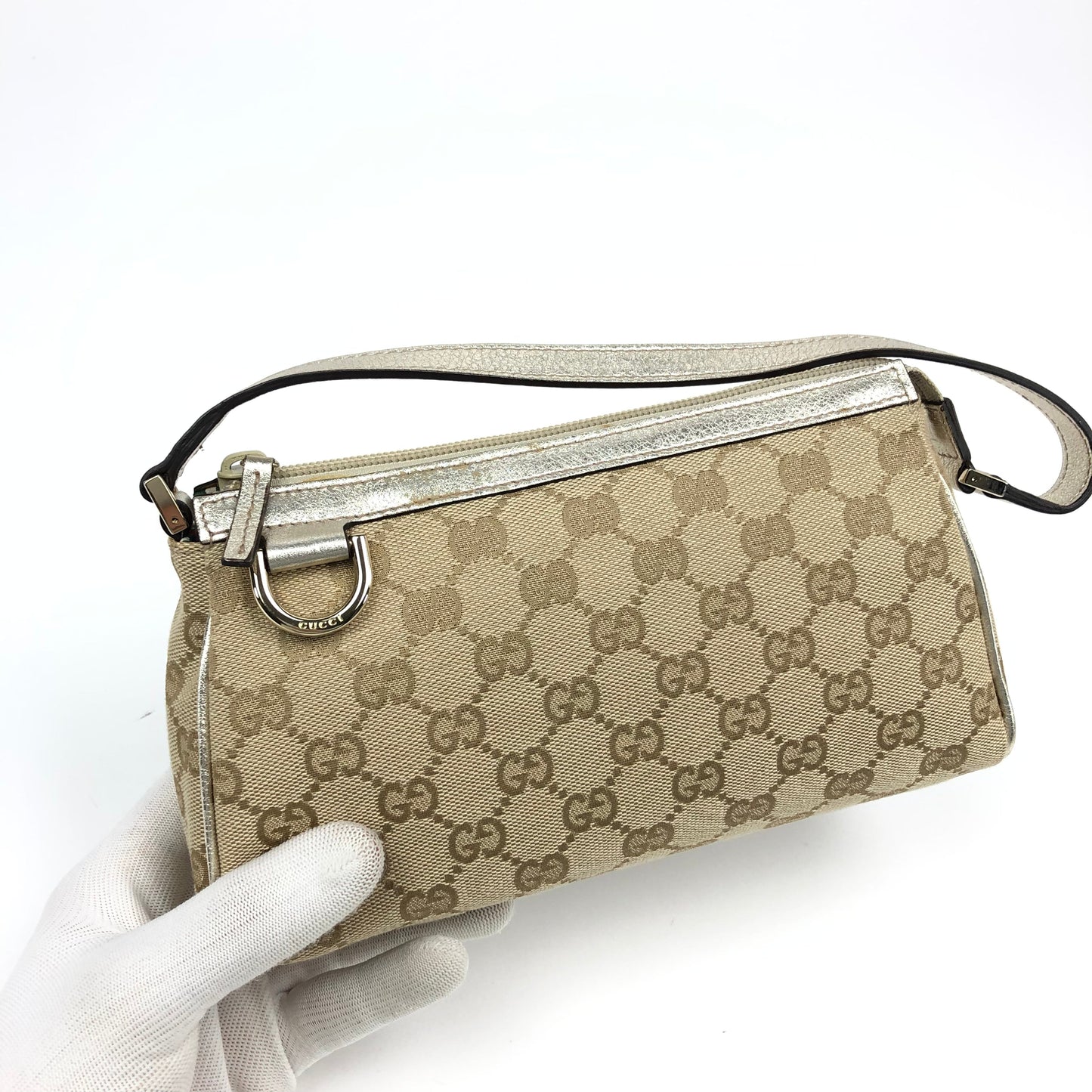 GUCCI MONOGRAM SHOULDER BAG