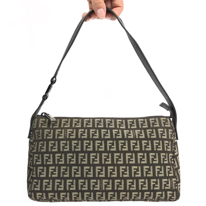 FENDI ZUCCA SHOULDER BAG