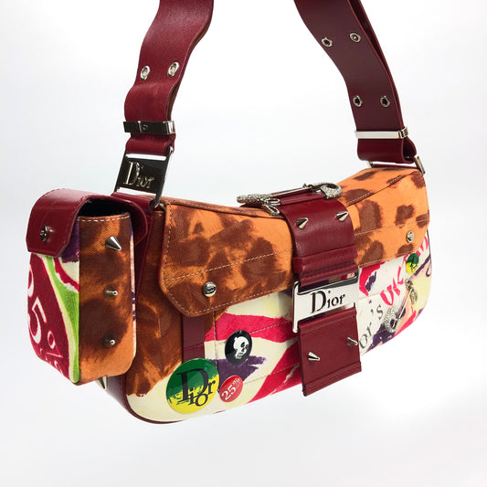 CHRISTIAN DIOR ‘VICTIM’ STREET CHIC COLUMBUS SHOULDER BAG