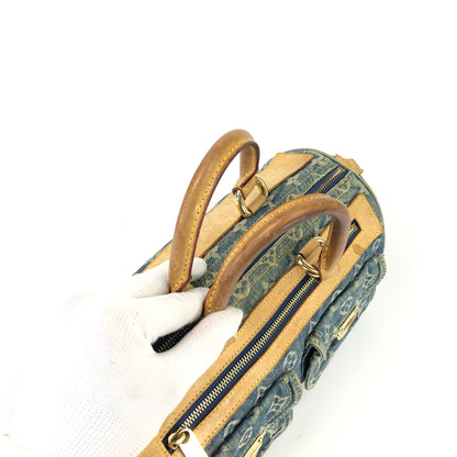 LOUIS VUITTON NEO SPEEDY DENIM BAG