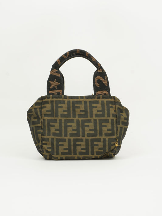 FENDI ZUCCA CLUTCH BAG