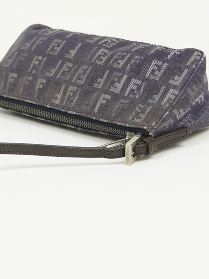 FENDI DENIM ZUCCA SHOULDER BAG