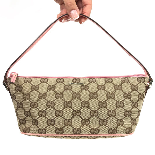 GUCCI MONOGRAM SHOULDER BAG