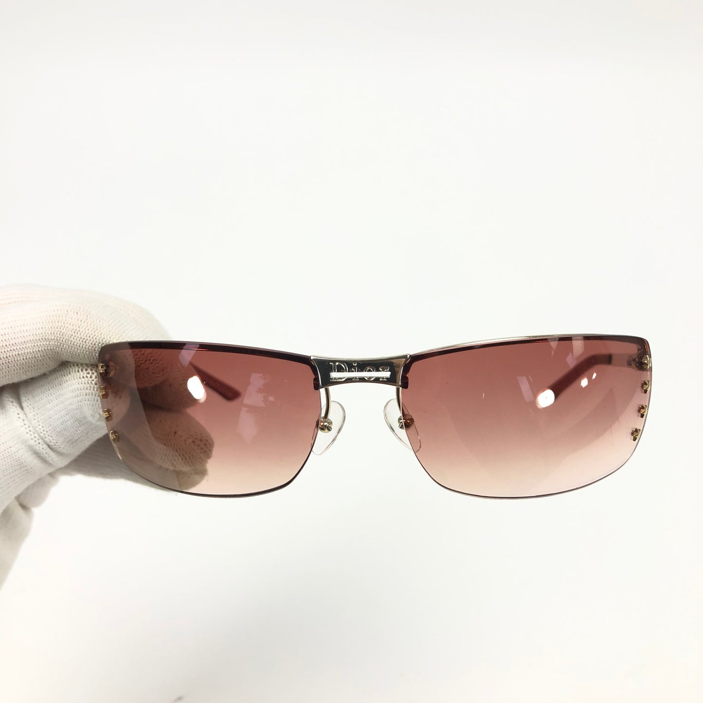 CHRISTIAN DIOR RIMLESS SUNGLASSES