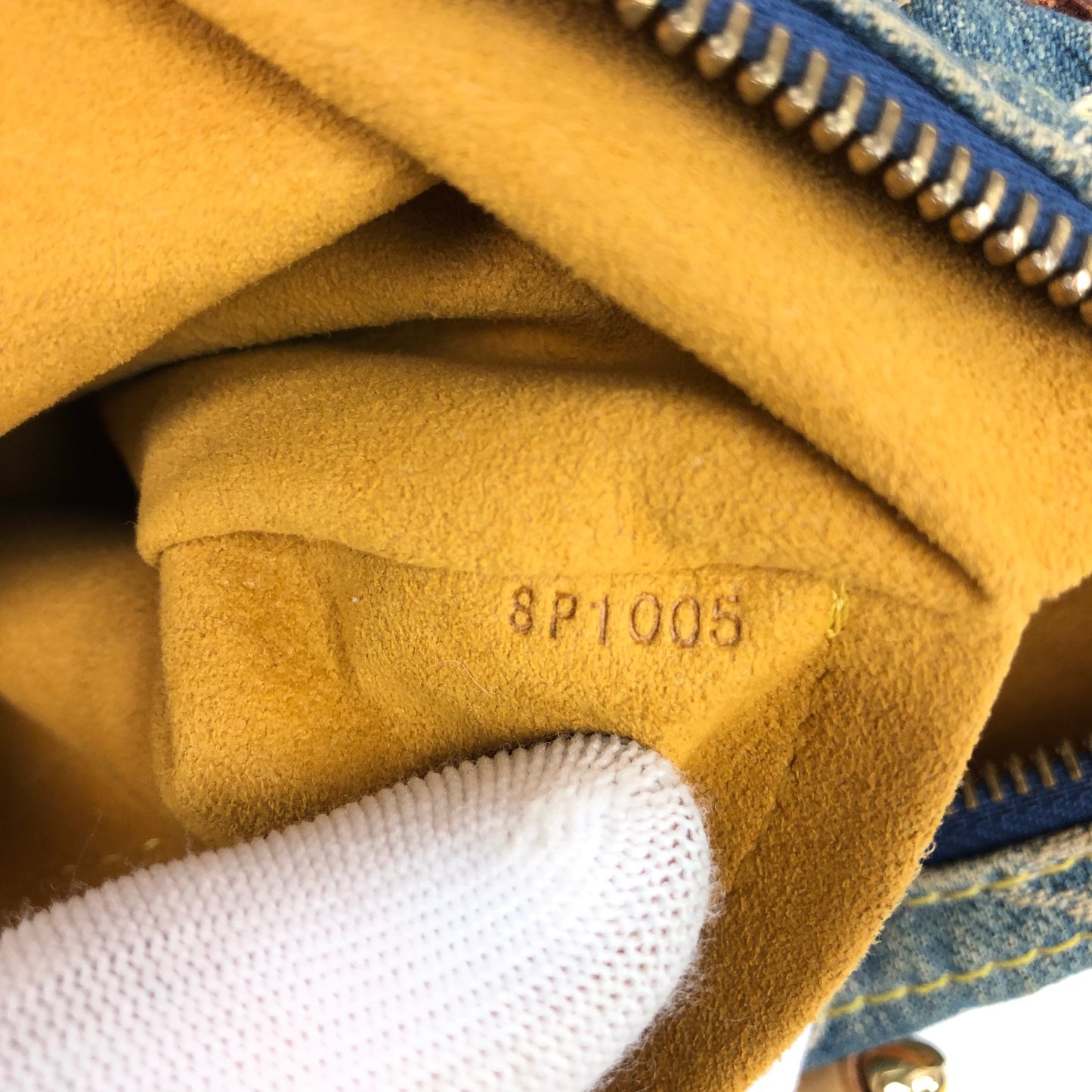 LOUIS VUITTON NEO SPEEDY DENIM BAG