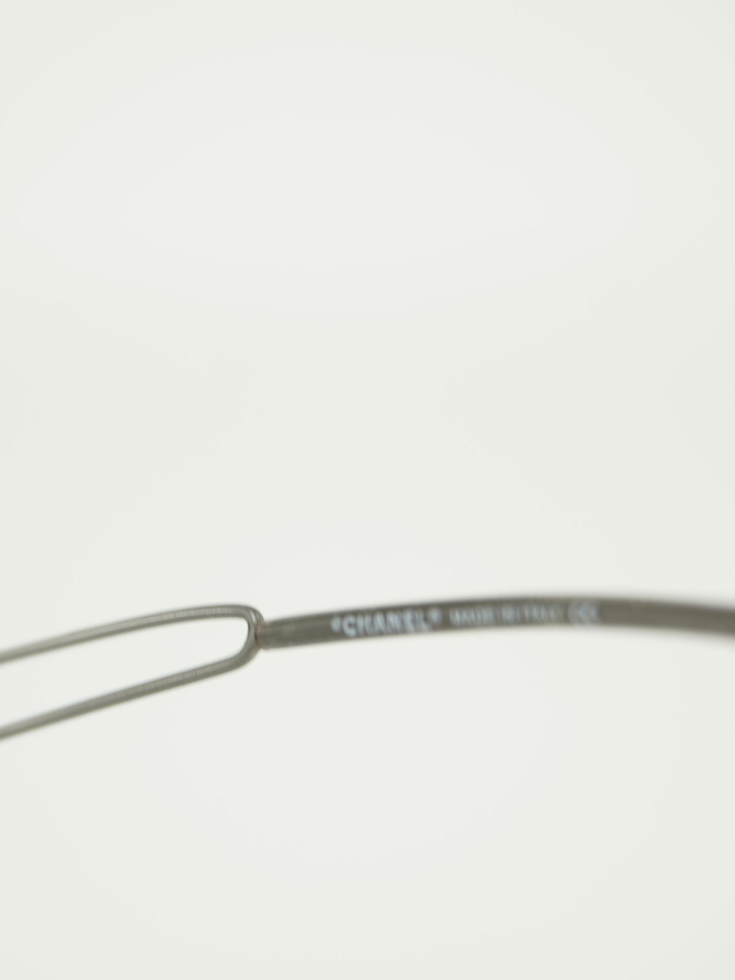 CHANEL RIMLESS RHINESTONE SUNGLASSES