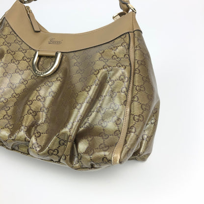 GUCCI MONOGRAM ABBEY BAG