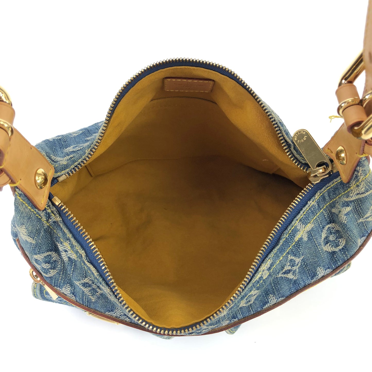 LOUIS VUITTON BAGGY PM DENIM SHOULDER BAG