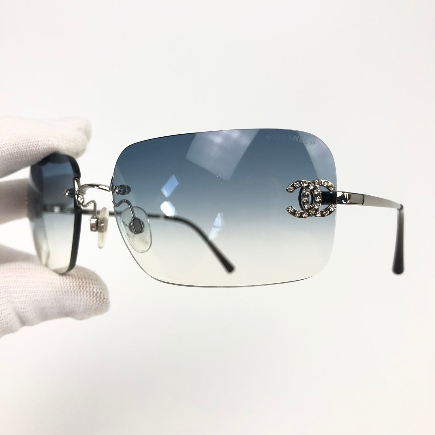 CHANEL RIMLESS SUNGLASSES