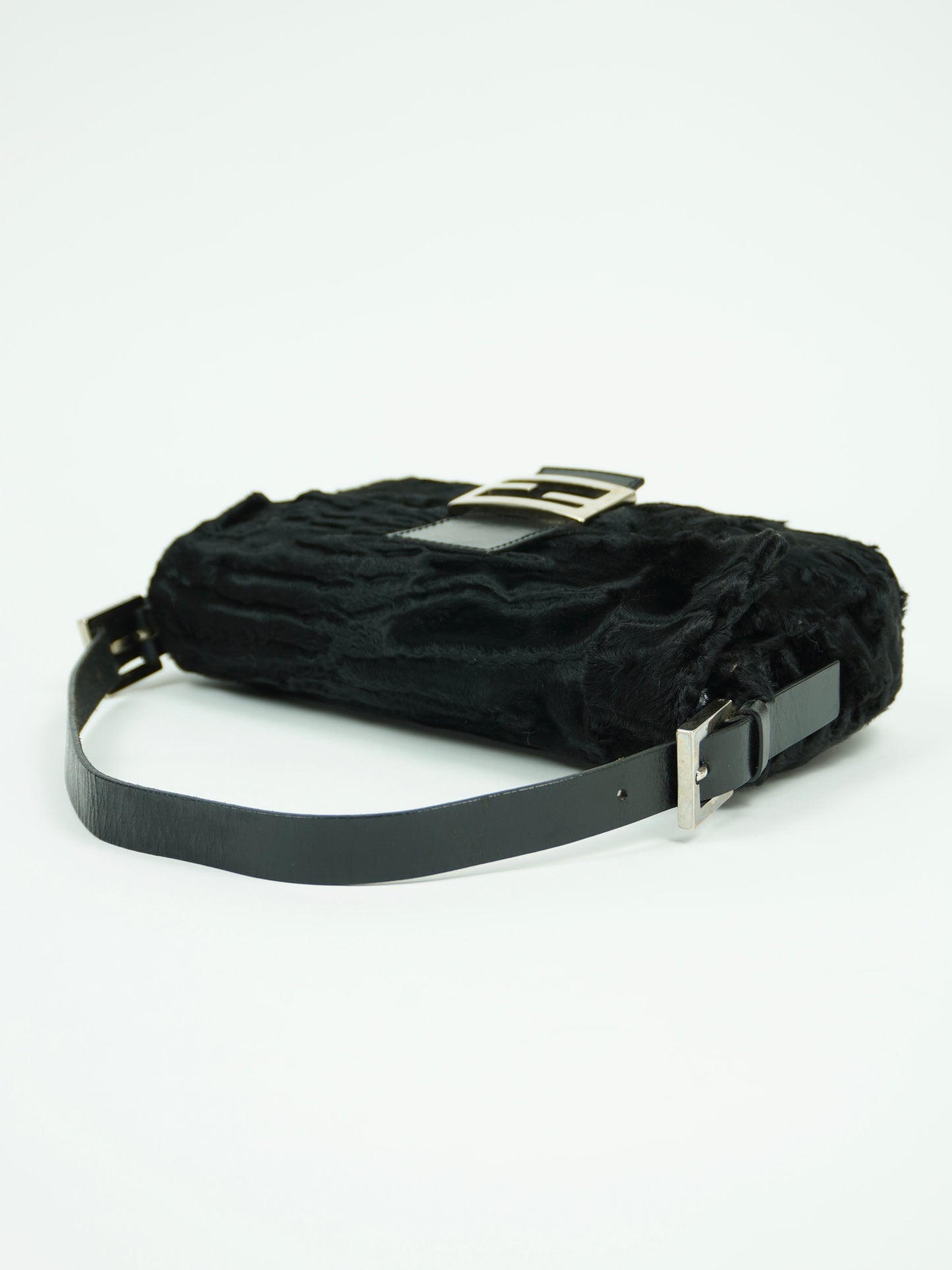 FENDI PERSIAN LAMB FUR BAGUETTE