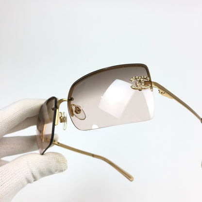 CHANEL RIMLESS SUNGLASSES