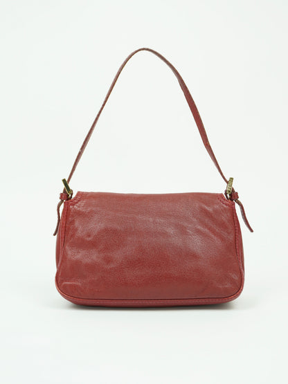 FENDI LEATHER BAGUETTE