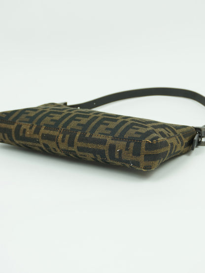 FENDI ZUCCA SHOULDER BAG