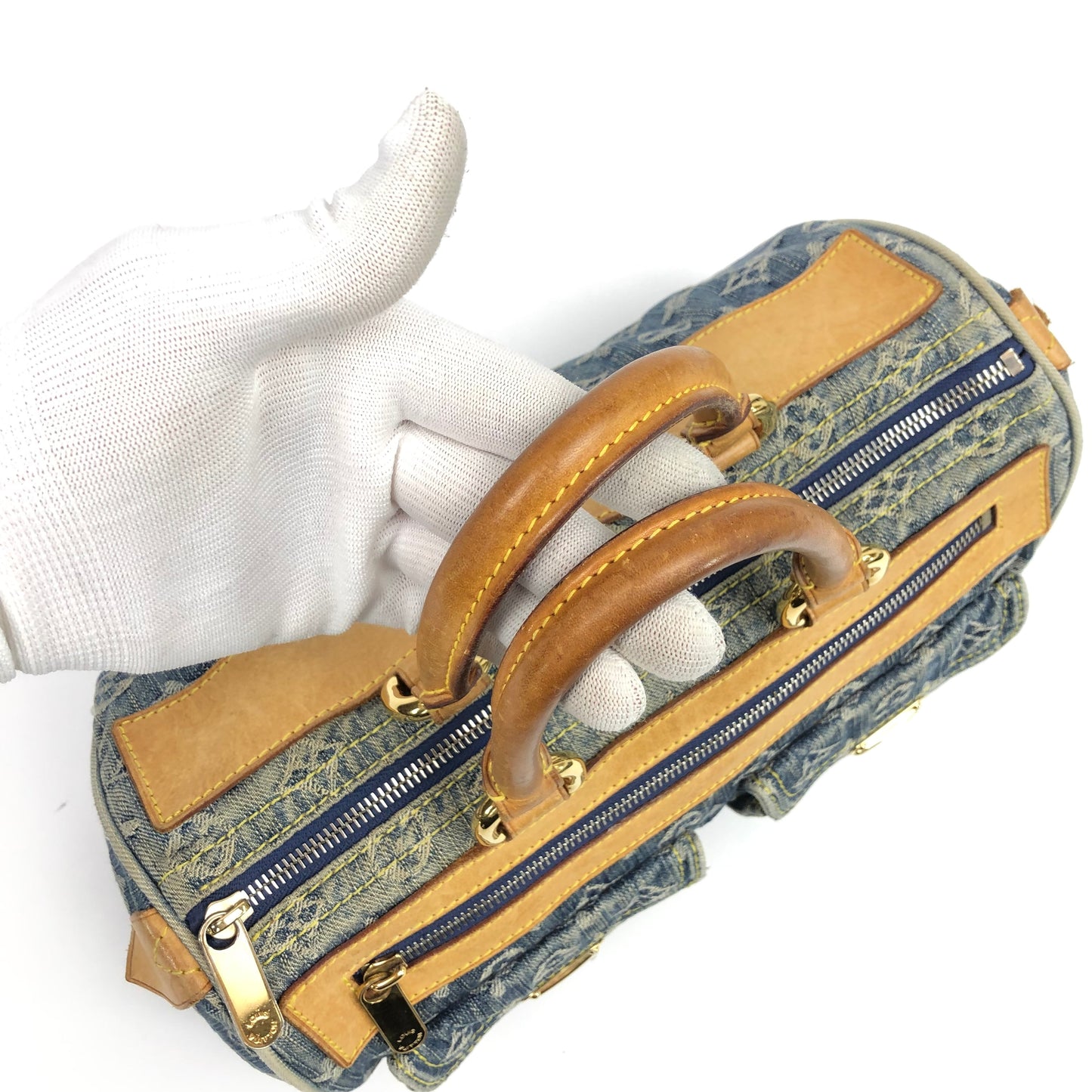 LOUIS VUITTON DENIM NEO SPEEDY BAG