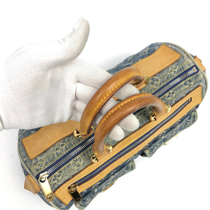 LOUIS VUITTON DENIM NEO SPEEDY BAG