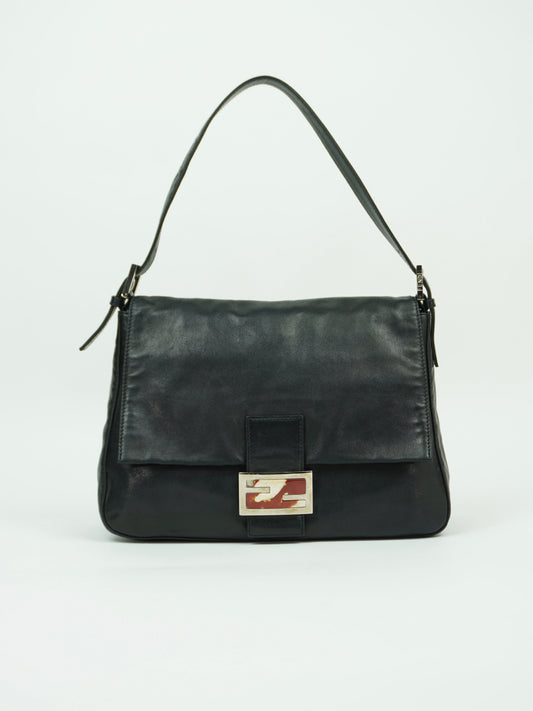 FENDI MAMA BAGUETTE WITH MARBLE BUCKLE