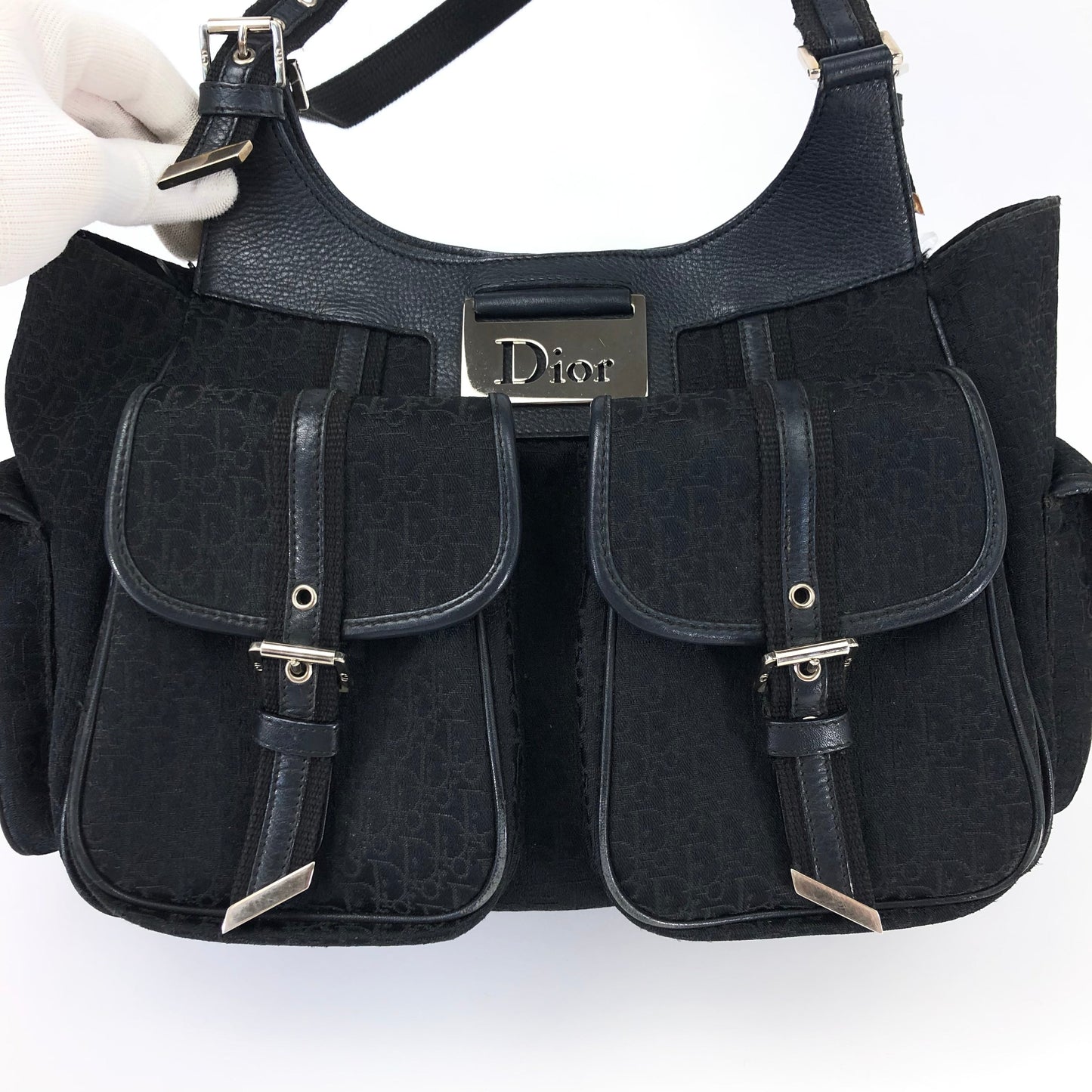 CHRISTIAN DIOR MONOGRAM SHOULDER BAG