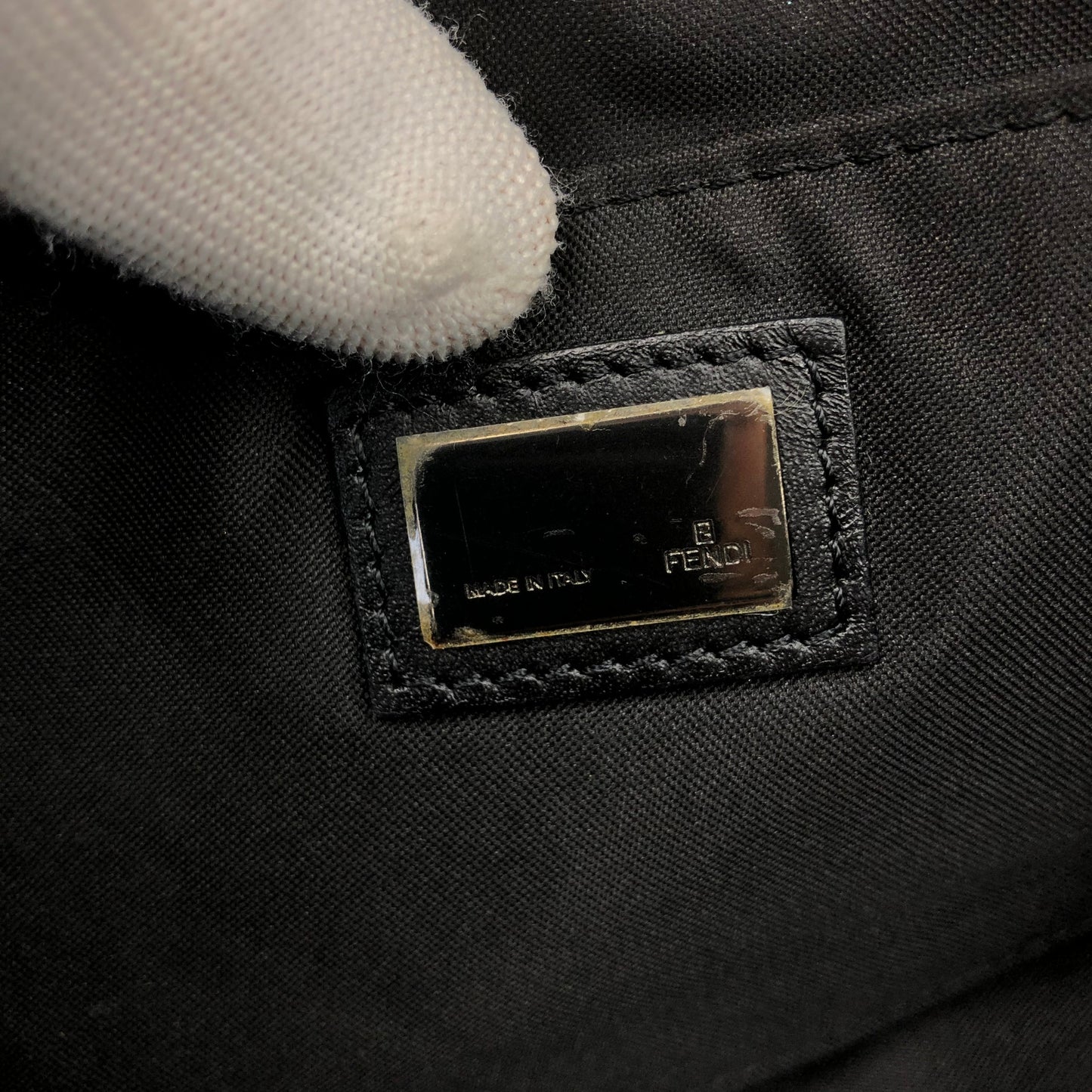 FENDI ZUCCA SHOULDER BAG