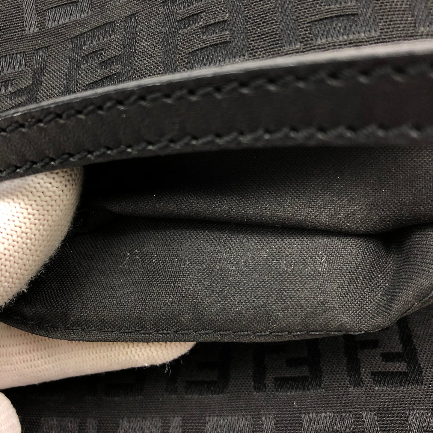 FENDI ZUCCA SHOULDER BAG