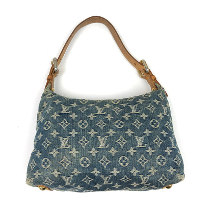 LOUIS VUITTON BAGGY PM DENIM SHOULDER BAG