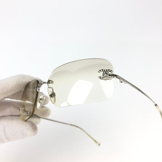 CHANEL RIMLESS SUNGLASSES