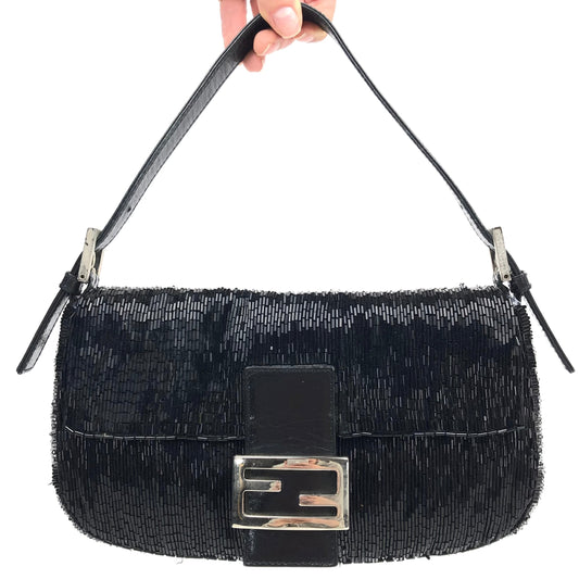 FENDI BEADED BAGUETTE BAG