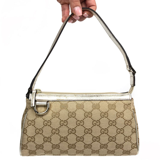 GUCCI MONOGRAM SHOULDER BAG